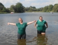 Badeausflug in Klamotten